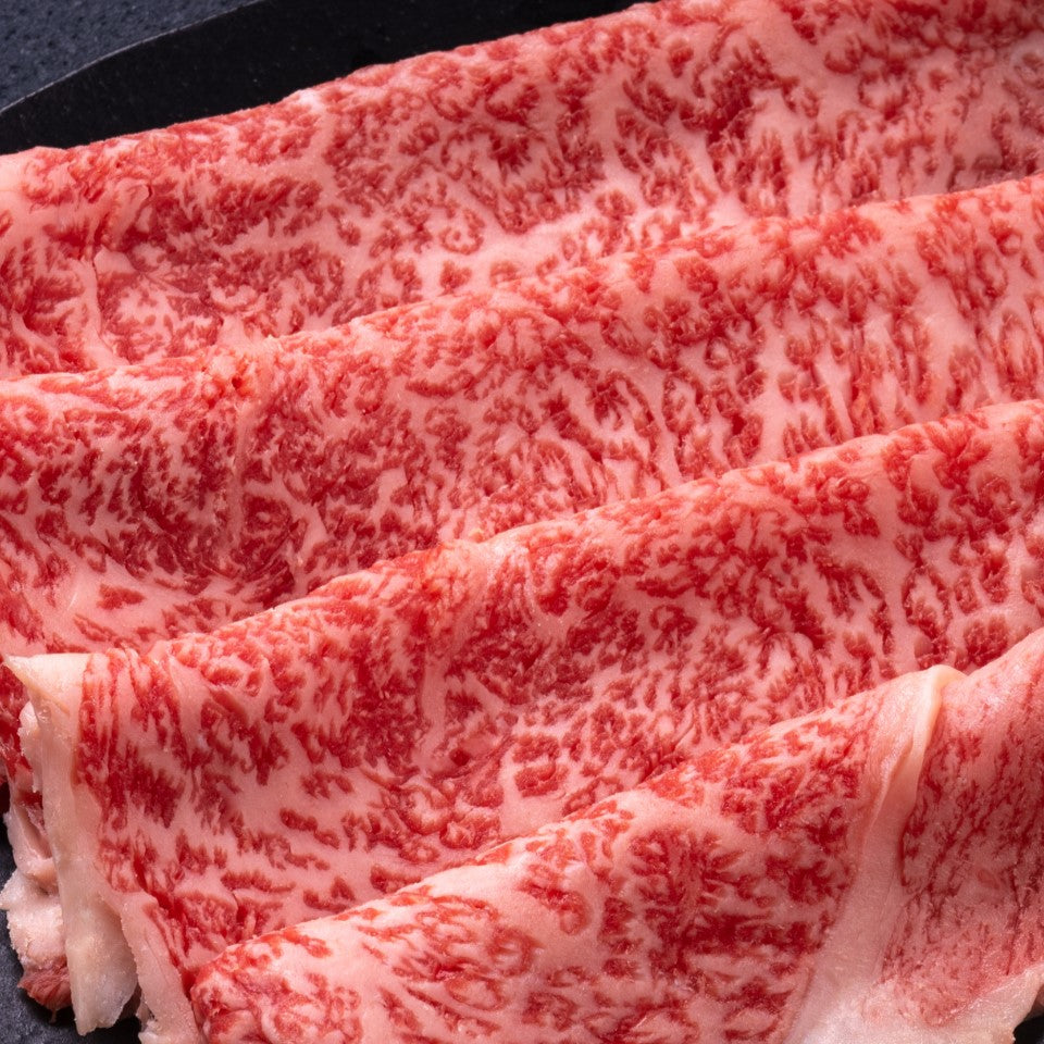 <1~2名様用> 酒粕で健康に育った 【とやま和牛酒粕育ち】 《A5ランク》 リブロース すき焼き/しゃぶしゃぶ用